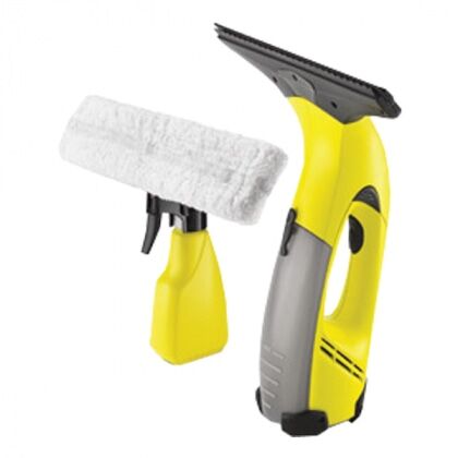 Стеклоочиститель аккумуляторный Karcher WV50 Plus Li-Ion,3.6В+пульвер,салфетка