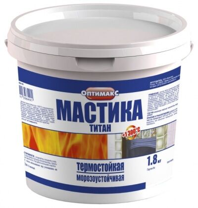 Мастика Титан Оптилюкс/Оптимакс 1,8кг ведро