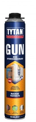 Пена монтажная Tytan Professional GUN О2 пистолетная 750мл/860г зима