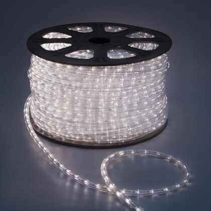 Дюралайт LED-F4W 230V 108LEDм 11х22мм белый 7000K