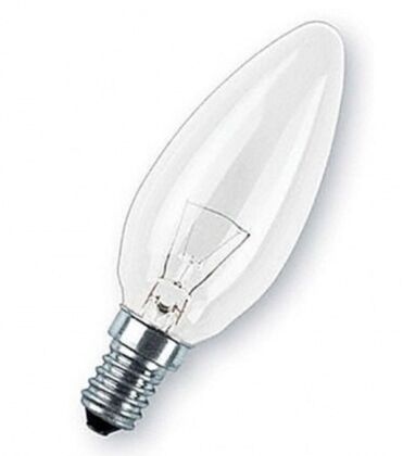 Лампа накаливания свеча Osram clas B CL 60W E27 прозрачный
