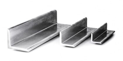 Уголок профильный, алюминиевый, серебрянный, 40x10x2х1000мм