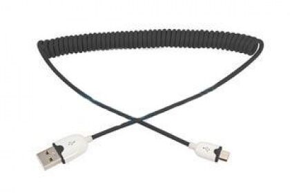 Кабель USB универсальный microUSB шнур витой 1,5м черный Rexant