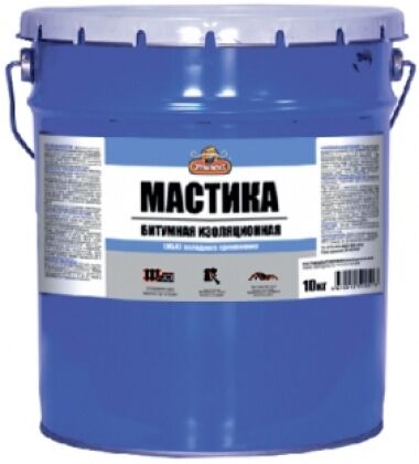 Мастика битумно-резиновая МРБ Оптилюкс (5кг) ведро