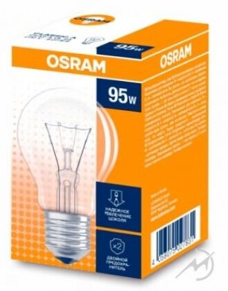 Лампа накал.Osram Classic A CL 95W 230V E27
