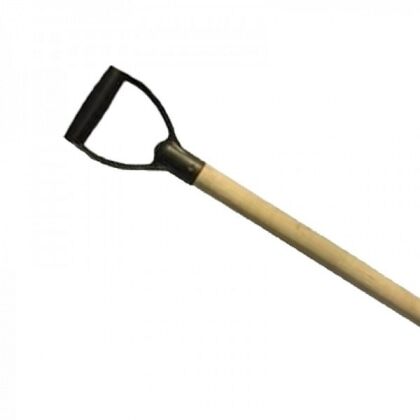 Черенок для лопаты деревянный 32х1000мм с V-обр.ручкой