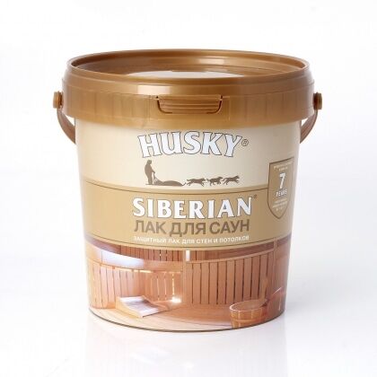 Лак для саун HUSKY SIBERIAN 0,9л