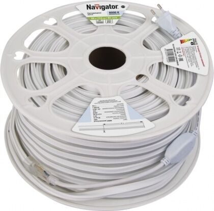 Лента светодиодная NV 71 930 NLS-2835WW92-9-IP67-220V-NEONLED теплый белый 3000