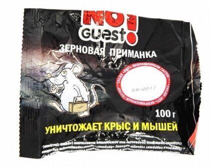 Приманка зерновая от грызунов NOGUEST! 100г