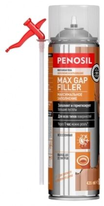 Пена монтажная бытовая PENOSIL Max Gap Filler Foam всесезоннная 310мл