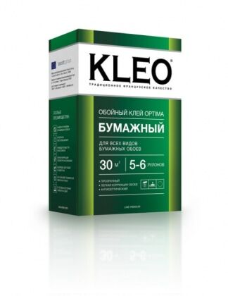 Клей для бумажных обоев KLEO OPTIMA 5-6рул 120гр