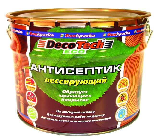 Антисептик Deco Tech Eco орех 10л/8кг