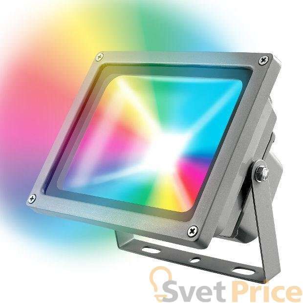 Прожектор ULF-S01-20W/RGB/RC IP65 110-240B мультиколор Uniel