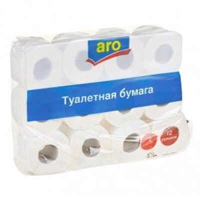 Бумага туалетная ARO 2 сл. 1 шт