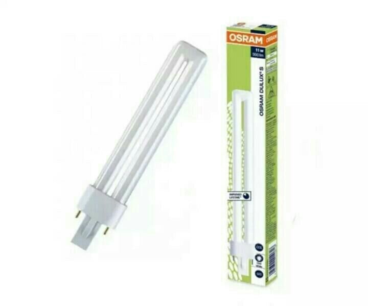 Лампа OSRAM DULUX  S 9W/21-840  (цоколь G23)