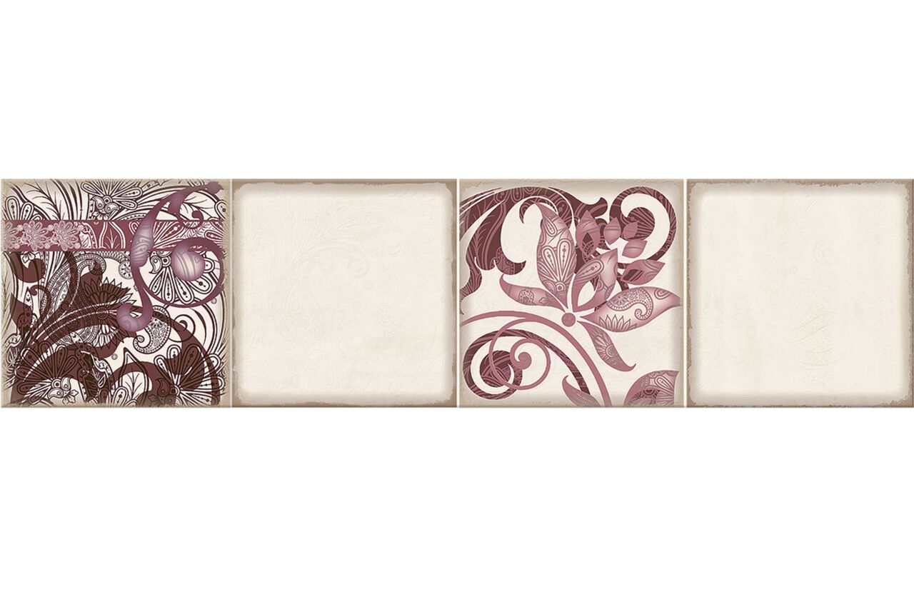 Фриз Faenza Wine Ornament 3 156x630 мм