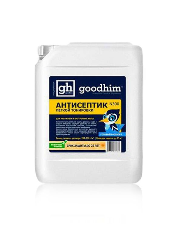 Антисептик Goodhim N300 для наружных и внутренних работ 5л
