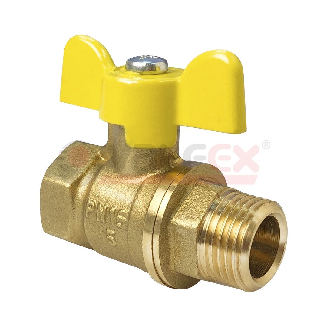 Кран шар газовый 1/2 вн-нар баб 11Б27фтМ Valfex