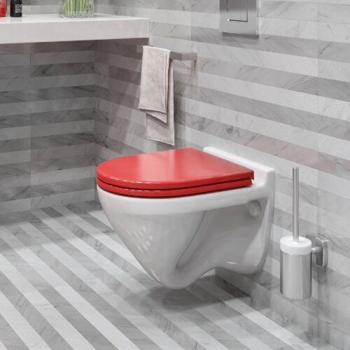 Унитаз подвесной (Самара) Аттика Luxe Color Red