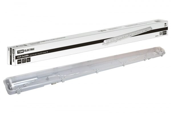 Светильник ССП 2х20Вт IP65 под LED лампу Т8 TDM