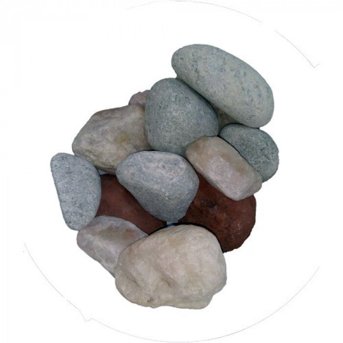 Камни Микс Премиум (яшма, кварц, жадеит) (15кг)