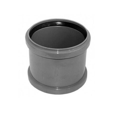 Муфта соединительная 110 PP Синикон серая 528007R