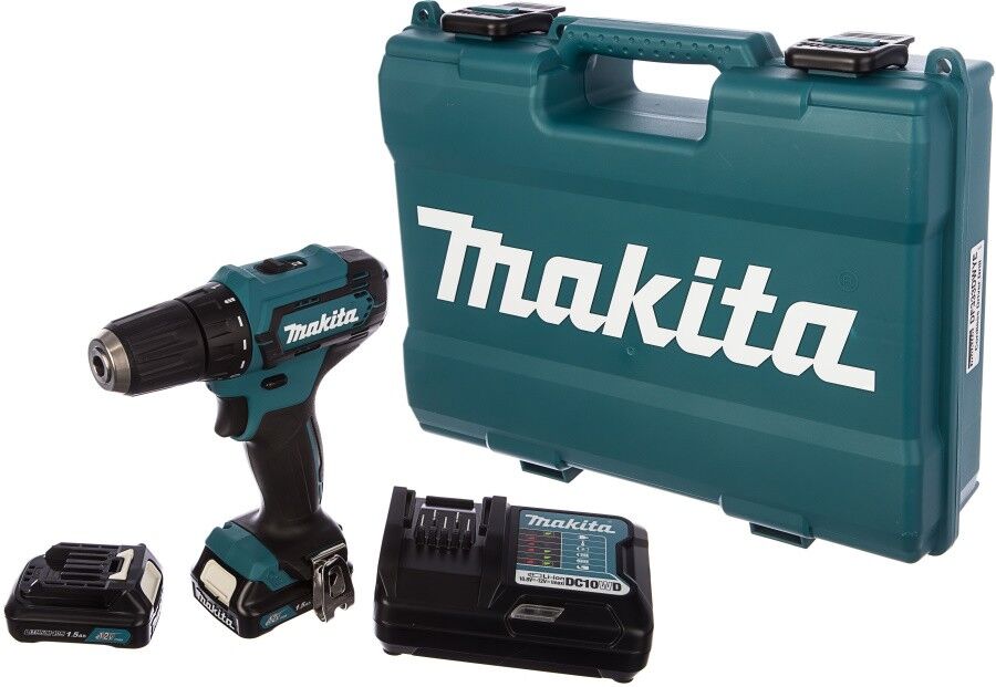 Дрель-шуруповерт Makita DF333DWYE (1,5 A/h)