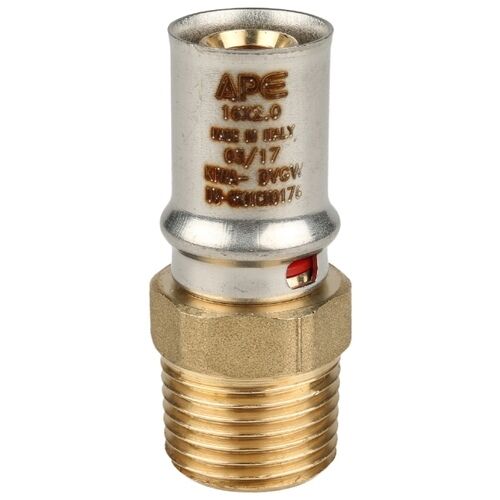Соединение пресс с НР 16х1/2' SFP-0001-001216 STOUT