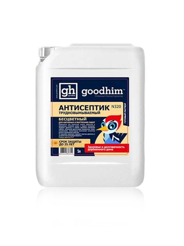 Антисептик Goodhim N320 трудновымываемый 5л