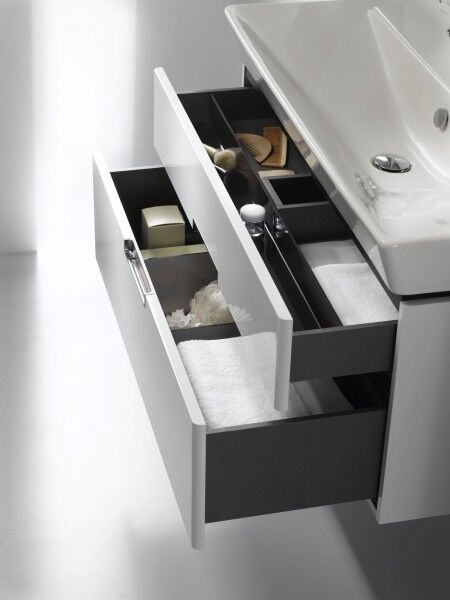 Тумба  Jacob Delafon Reve EB1136-G1C, белый бриллиант, 97 cм